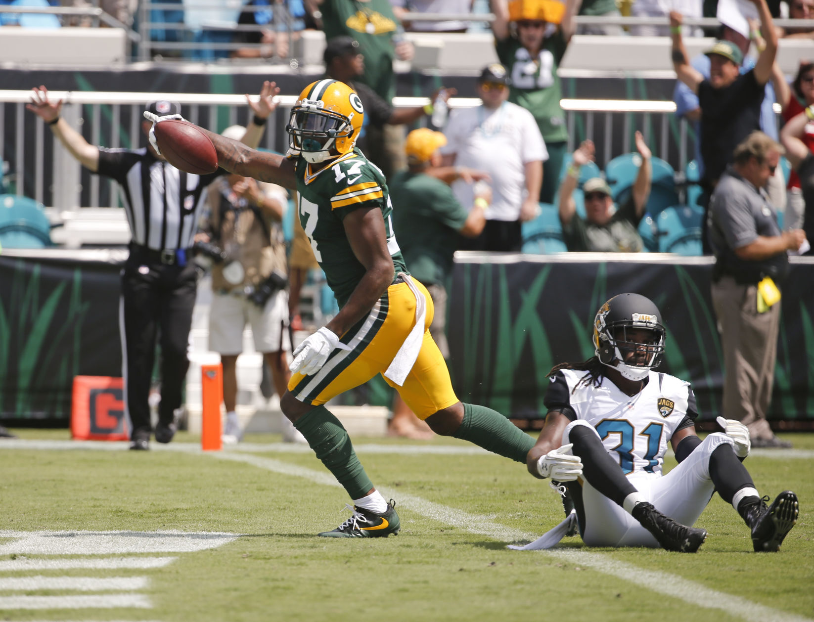Davante Adams - Packers Jaguars